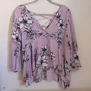 American Rag Lilac / Lavender / Purple Floral Top